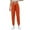 Orange, variant on VEKDONE Women's Thin Fleece Sweatpants Stretchy Drawstring Workout Joggers Elastic Waisted Straight Leg Sweatpants Casual Outdoor Hiking Running Joggers Tapered Pants with Pockets