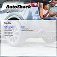 thumbnail image 3 of AutoShack Rear Brake Rotors & Calipers for Volkswagen, Jetta 2011-2013 GTI 2012-2014, FWD L4 1.4L 2.0L L5 2.5L - Coated Drilled & Slotted - Black Matte Finish - BlackShield - 9.96" (253 mm), 9-Lug, 3 of 5