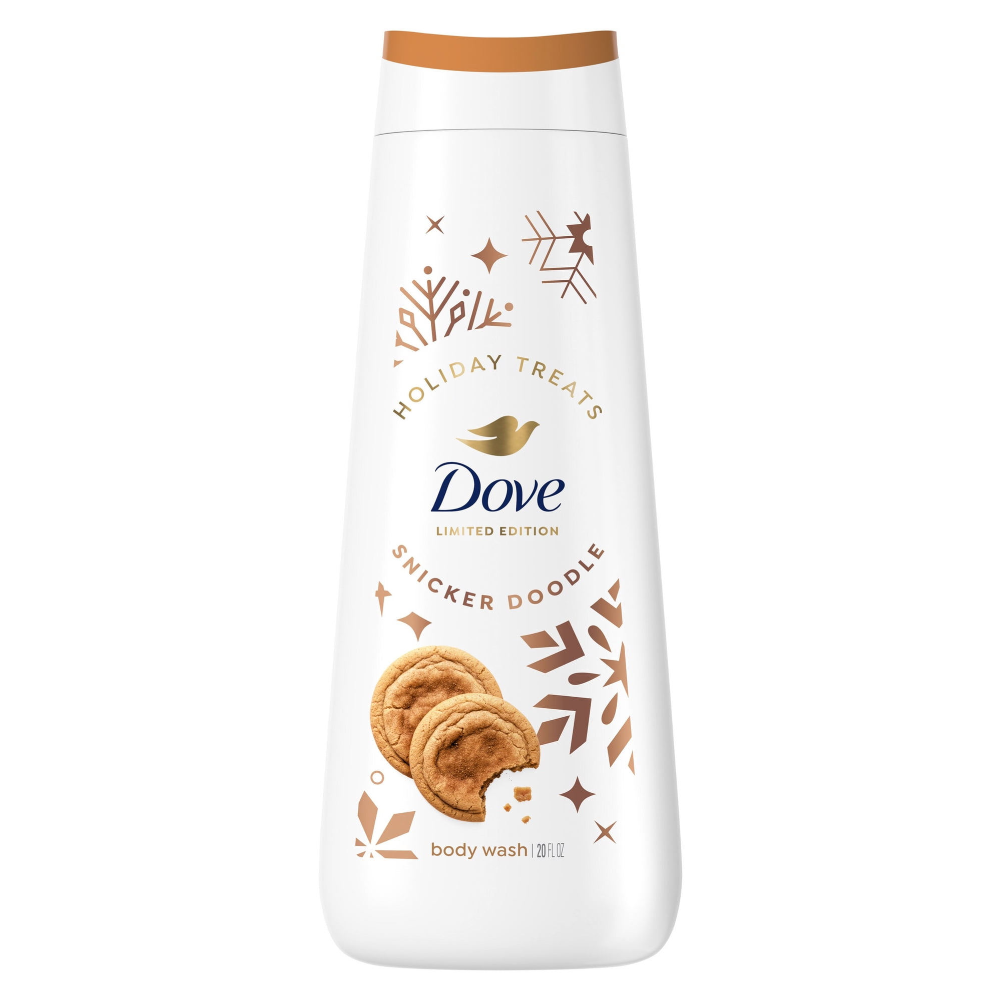 Dove Limited Edition Holiday Treats Body Wash For Deep Nourishment Snickerdoodle, 20 Fl oz