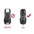 thumbnail image 2 of Xotic Tech Red Remote Smart Key Shell Holder Cover For Porsche Cayenne Panamera Macan 911, 2 of 10