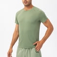 thumbnail image 4 of Men's Athletic T Shirts Moisture Wicking Basic Gym Tees Short Sleeve Plain Tshirts Pullover Summer Casual Tops, 4 of 5