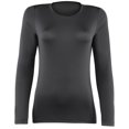 thumbnail image 1 of Rhino - Camiseta interior de manga larga modelo Sports para mujer  (Paquete de 2) (Negro) Rhino UTRW7018_black, 1 of 1