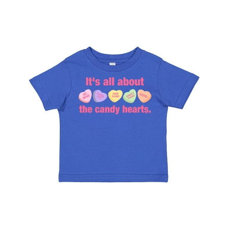 

Inktastic Candy Hearts II Gift Toddler Toddler Girl T-Shirt
