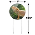 thumbnail image 2 of Acrylic Bearded Dragon in Profile Cake Topper Party Decoration for Wedding Anniversary Birthday Graduation, 2 of 6