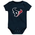 thumbnail image 2 of Infant Navy/Red/Gray Houston Texans Born to Be 3-Pack Bodysuit Set, 2 of 4