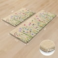 thumbnail image 3 of Alfombra de cocina KIMODE antifatiga 45 x 120 cm + 45 x 75 cm PVC marrón, 3 of 9
