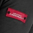 thumbnail image 5 of Men's J. Palmer Black Arizona Cardinals QB1 Full-Zip Sweatshirt, 5 of 5