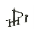 thumbnail image 2 of Kohler K-76519-4 Artifacts 1.5 GPM Widespread Bridge Kitchen Faucet - Vibrant Brushed, 2 of 5