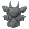 thumbnail image 4 of Gothic Horned Bat Cat Gargoyle Bast Figurine Small Mythical Fantasy Decor Statue, 4 of 4