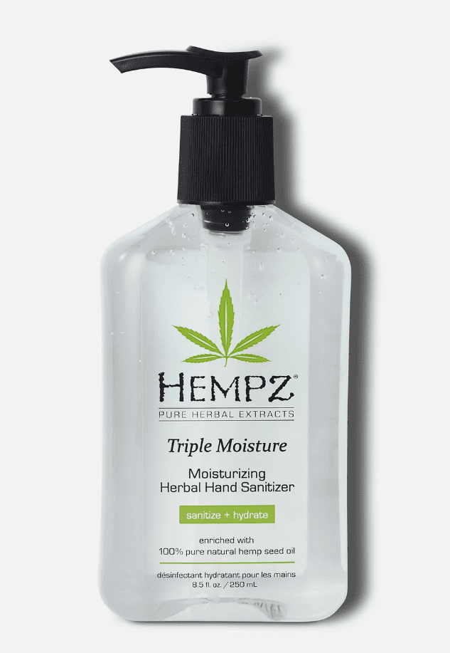 Hempz Triple Moisture Herbal Moisturizing Hand Sanitizer 8.5 oz
