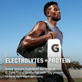 thumbnail image 3 of Gatorade G Zero Sugar with Protein Fruit Punch Sports Drink, 16.9 oz, 1 Count Bottle, 3 of 9