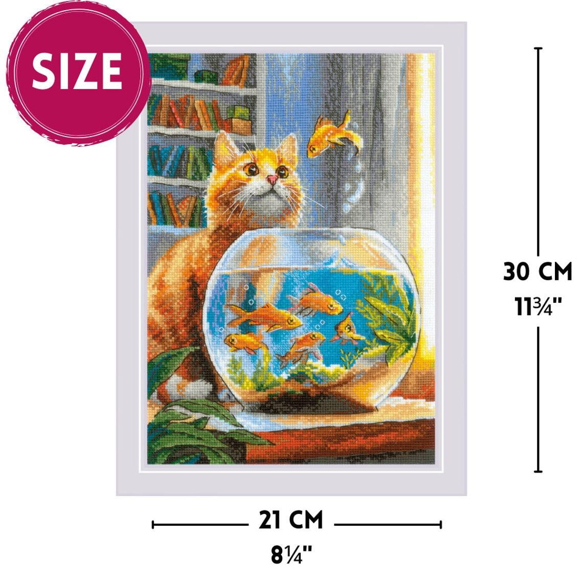 Riolis Cross Stitch Kit Ginger Observer