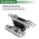 thumbnail image 4 of Soporte de Motor Unique Bargains, Montaje de Motor, para Chevrolet Malibu 2016-2022, No.84034329, Tono Plateado, 4 of 6