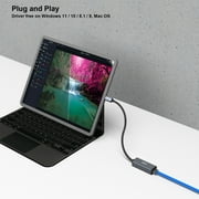 BENFEI USB-C to Ethernet Adapter, USB Type-C (Thunderbolt 3/4) to RJ45 Gigabit Ethernet LAN Network Adapter