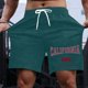 thumbnail image 1 of WILLBEST Pantalones Cortos Casuales para Hombre, Ligeros, de Verano, con Estampado de Letras, para Actividades Diarias y de Ocio., 1 of 3