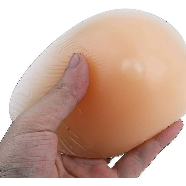 1 Pair Soft Silicone Breast Forms Fake Boobs Prosthetic Breast Forms For  Evening