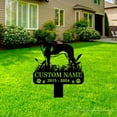 thumbnail image 4 of Handmadetneonsign Chinook Dog Memorial Metal With Stake, Chinook Metal Name Sign Stake, Pet Metal Stake Decor 45639, 4 of 5