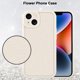 thumbnail image 5 of Funda de teléfono MZELQ para iPhone 14 Pro de silicona a prueba de golpes - Blanca, 5 of 6
