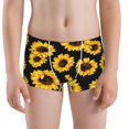 thumbnail image 5 of Yiaed Sunflower 6 Print Boys' Boxer Briefs Cotton Casual Stretch Comfort Boys Boxers - Kids Boxer Briefs Underwear for Boys (6-18)-Small, 5 of 5