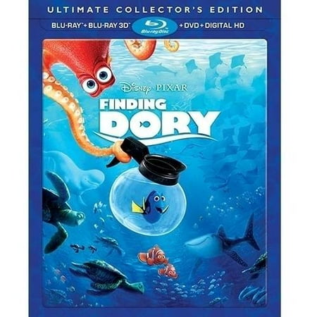 Finding Dory (Ultimate Collector's Edition) (Blu-ray + Blu-ray 3D + DVD + Digital HD)