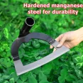 thumbnail image 3 of Hoe Weeding Rake Labor-saving Weeding Loosening Artifact Harrow Handheld steel weeding hoe Hoe Farm Tool Gardening 21cm, 3 of 6