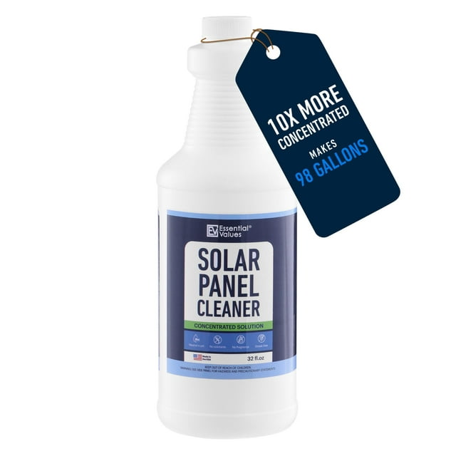 Limpiador de Paneles Solares Essential Values Concentrado de 32 oz