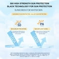 thumbnail image 4 of DAW Clearance Sunscreen For Face SPF50+ From Source Manufacturer Better Than Korean Sunscreen PA++++ For All Skin Types Facial Care, Block UV Rays（20g） (Buy 2 receive 3), 4 of 5