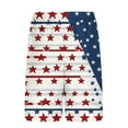 thumbnail image 4 of Chiccall Mens Shorts Independence Day Flag Printed Shorts Elastic Waist Drawstring Summer Beach Swim Trunks with Pockets, 4 of 6