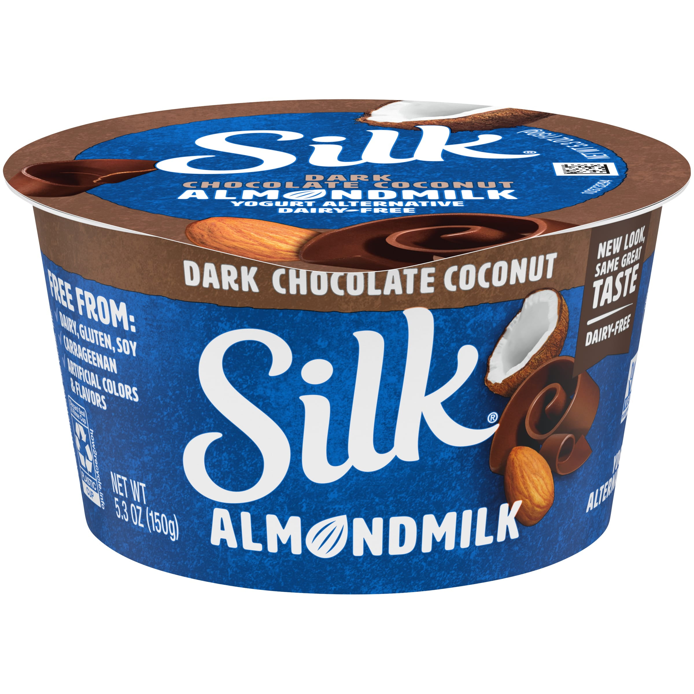 Silk Dark Chocolate Coconut Almond Milk Yogurt Alternative, 5.3 Oz