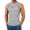 (New7)Gray, variant on Thousandth Sleeveless Compression Shirts for Men Mock Neck Quick Dry Cooling Gym Athletic Tank Tops Moisture Wicking Tees Sport Running Tops