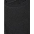 thumbnail image 3 of Business Print Crew Neck T-shirt, Short Sleeve Casual Top For Summer & Spring, Women's Clothing, 3 of 6