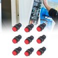 thumbnail image 4 of Button Switch, 2 Action Modes Momentary Push Switches 25Pcs 12V Round With Light For Control ANGGREK Otros, 4 of 8
