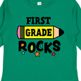 thumbnail image 4 of Inktastic 1st Grade Rocks with Pencil and Stars Boys or Girls Long Sleeve Toddler T-Shirt, 4 of 5
