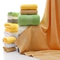 thumbnail image 5 of Nvzi Toallas de mano, paquete de 8 toallas pequeñas verdes, toallas pequeñas de algodón de 35*35 cm para la cara, suaves y absorbentes, ideales para el baño/cocina/viajes., 5 of 5