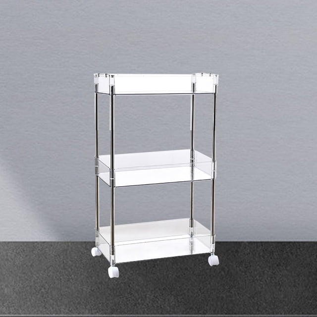 Estante De Almacenamiento Para Dormitorio, Estantería De Almacenamiento, Acrílico, Flexible, Transparente Para El Hogar