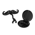 thumbnail image 2 of 2 piezas de bigote con clip para trompetas, trombones, portátiles con caja de almacenamiento, accesorios para instrumentos de metal para músicos de, 2 of 10