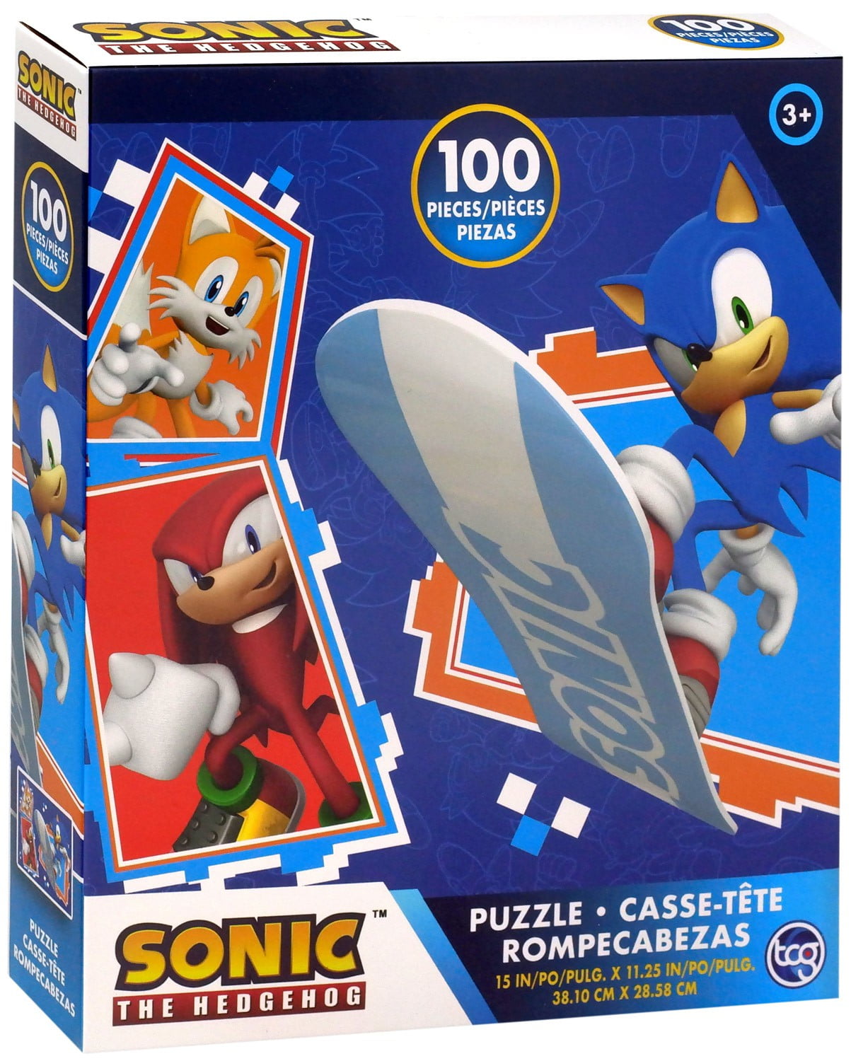 TCG Toys Sonic The Hedgehog Puzzle, 48 Pieces, Kids Set, Shadow