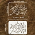thumbnail image 3 of 1Pc Brambles Reusable Painting Template Stencil 8.3x11.7inch for Painting on Wall Wood Furniture, 3 of 9