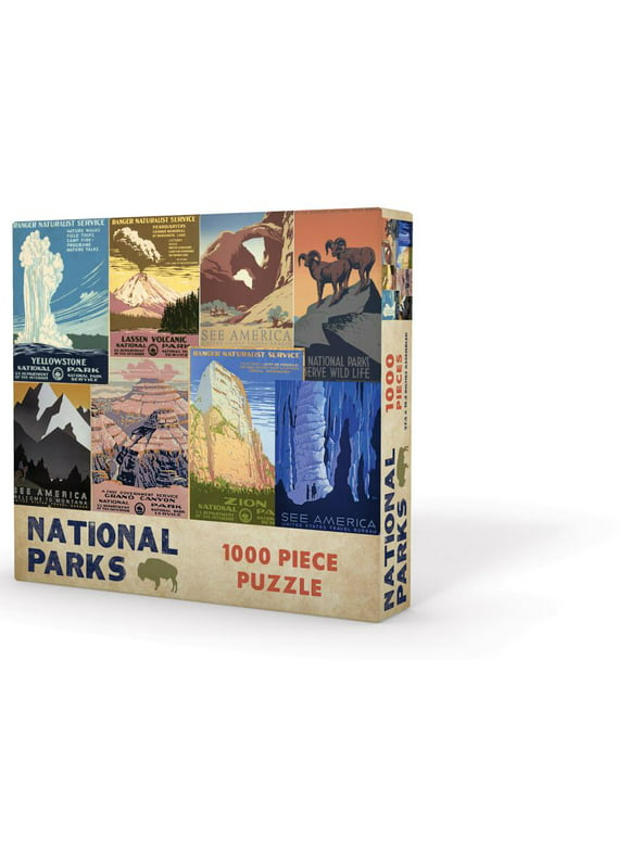 National Parks Puzzle 1000 Piece (Jigsaw)