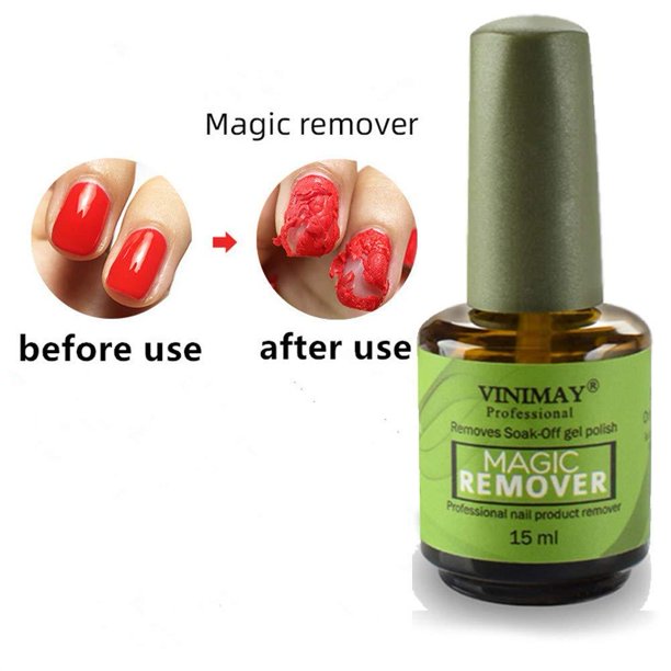 Magic Nail Polish Remover Professional Removes SoakOff Gel Nail Polish