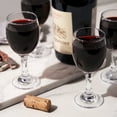 thumbnail image 6 of True Vino Wine Glasses for Dinner, Wine Tasting, Gifts, 4.22 oz, Set of 4, 6 of 9