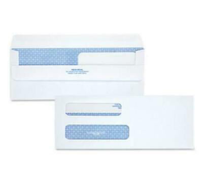 Redi-Seal Quality Park 8-5/8 Double Window Envelopes White Wove 24531 250 per Pack, 