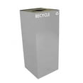 thumbnail image 2 of Witt Industries 36GC04-SL 36 Gallon Indoor Recycling Container With Round Slot Opening, Slate, 2 of 2