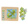 thumbnail image 1 of Bloques De Patrón De Madera,Rompecabezas de bloques de madera,Juguete Montessori de madera,Rompecabezas de animales,Rompecabezas de madera para niños pequeños,Rompecabezas de cubo de, 1 of 9