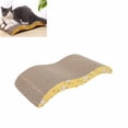thumbnail image 1 of Rascador De Cartón Para Gatos, Sofá De Salón Para Rascar Gatos, Almohadilla Rascadora Extraíble Para Gatos Con Bola Para Gatos De Interior, Tamaño Mediano, 1 of 7