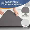 thumbnail image 4 of Thick Memory Foam Bath Mat Rug 24x16, Extra Soft Absorbent Bathroom Rug, Quick Dry Bath Mats, Non-Slip, Machine Washable Carpet for Bathroom, Tub and Shower, Home Decor Accessories, Beige, 4 of 6