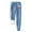 Blue, variant on jsaierl Women's Fleece Lined Sweatpants Winter Thick Warm Pants Cotton Heavyweight Trousers Drawstring Active Gym Joggers Sweatpants with Pockets