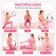 thumbnail image 7 of KISPATTI 18PCS Pilates Essentials Kit, Light Pink Home Pilates Kit for Women with 14" Pilates Ring and Ball, Ankle Weights, Resistance Bands, Pilates Socks Accessories for Home Workout, 7 of 7