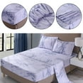 thumbnail image 6 of Stone Pattern Bed Mattress 10-38cm with Fabric Sheet Set of Four for Twin Student Beds, 6 of 8