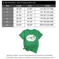 thumbnail image 2 of St Patricks Day Shirts for Women Casual Summer Tops Blouses Short Sleeve Shirt 3XL Alsol Lamesa, 2 of 2